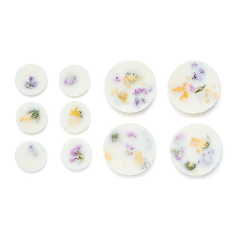 WILD FLOWERS SCENTED SOY WAX ROUNDS