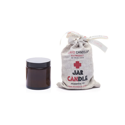 RELAXATION 972 BROWN JAR CANDLE