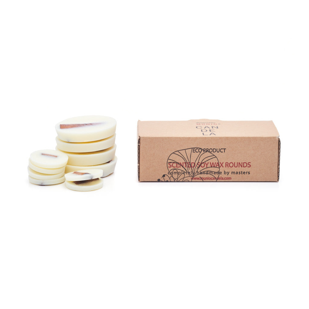 CINNAMON SCENTED SOY WAX ROUNDS