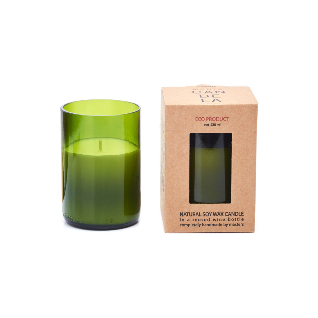 NO AROMA WINE BOTTLE CANDLE