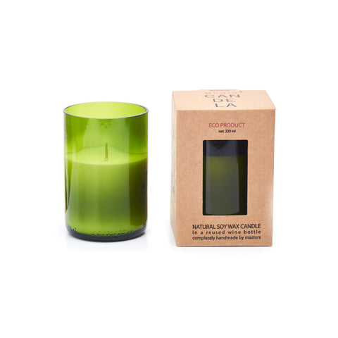 SUMMER ROMANCE WINE BOTTLE CANDLE